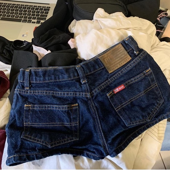 Vintage Ralph Lauren Jean Shorts - Picture 2 of 3